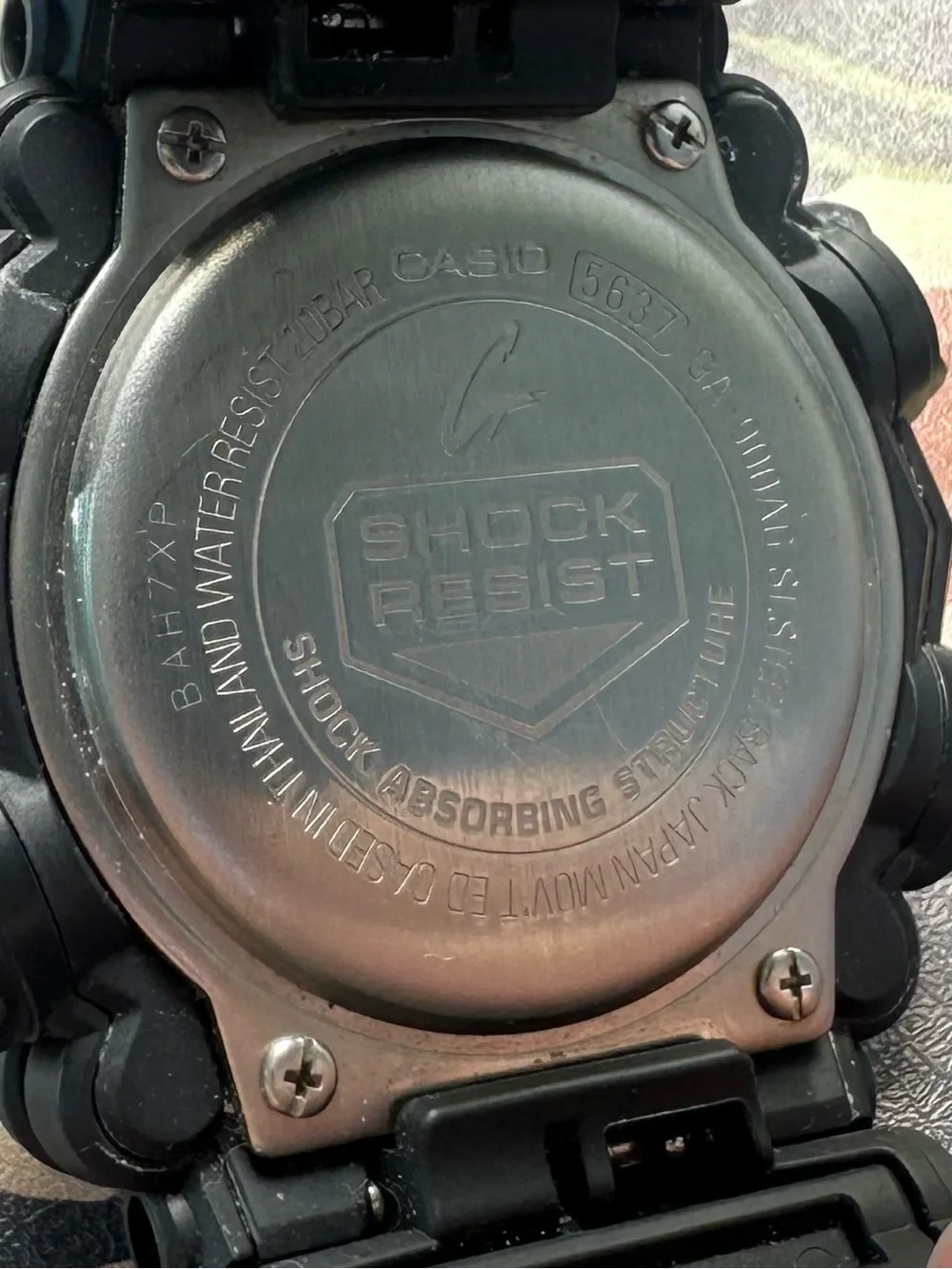 G-Shock Black and Gold Digital-Analog Men’s Watch